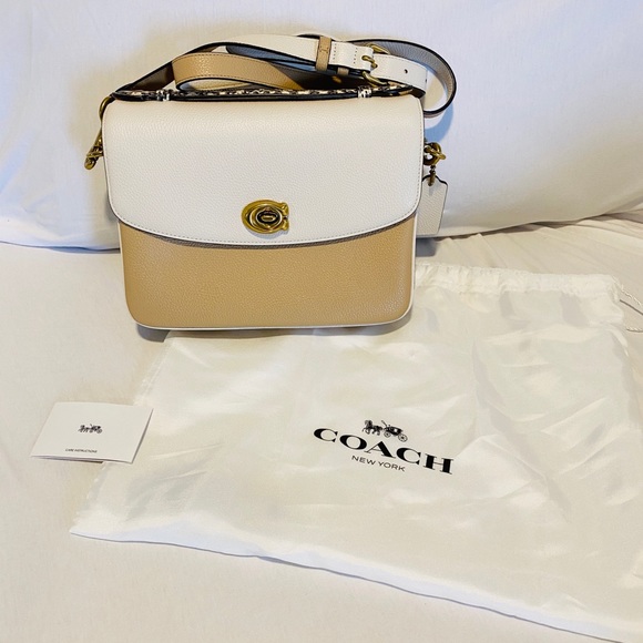 coach cassie colorblock blue